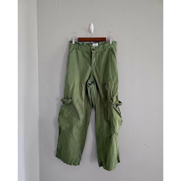 Urban Outfitters BDG Green Cargo Pants Size 8 - Picture 4 of 4